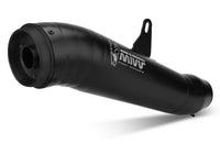 mivv exhaust ghibli slip on high mount triumph speed triple 2011 2015