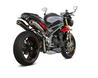 mivv exhaust ghibli slip on high mount triumph speed triple 2016 2017