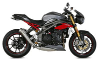 mivv exhaust ghibli slip on low mount triumph speed triple 2016 2017
