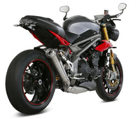 mivv exhaust ghibli slip on low mount triumph speed triple 2016 2017