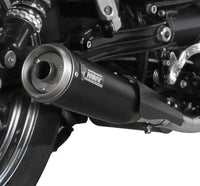 mivv exhaust ghibli slip on moto guzzi v7 classic special 2008 2016