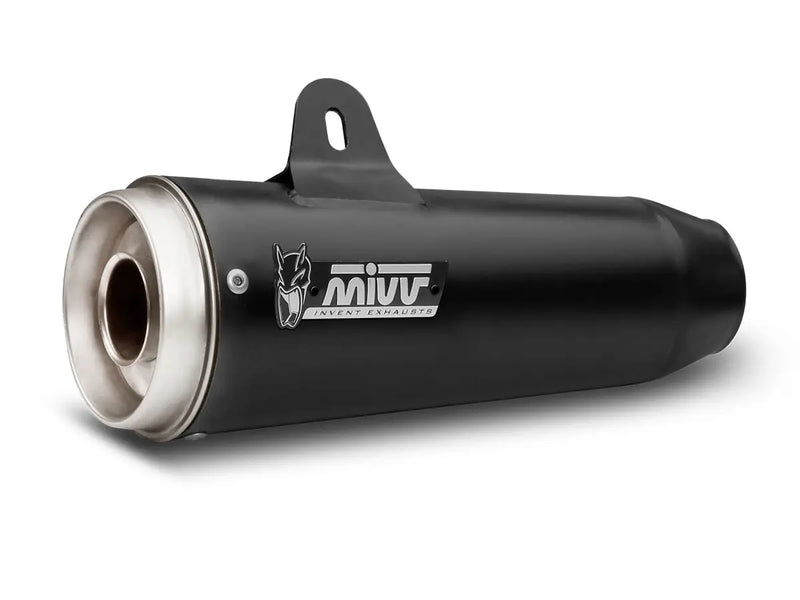 mivv exhaust ghibli slip on moto guzzi v7 iii 2017