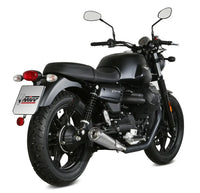mivv exhaust ghibli slip on moto guzzi v7 iii 2017
