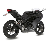 mivv exhaust gp full system kawasaki ninja 300 2013 2016