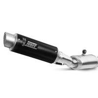 mivv exhaust gp pro full system high mount yamaha yzf r7 2022 carbon fiber