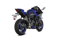 mivv exhaust gp pro full system high mount yamaha yzf r7 2022 carbon fiber