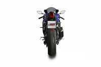 mivv exhaust gp pro full system high mount yamaha yzf r7 2022 carbon fiber
