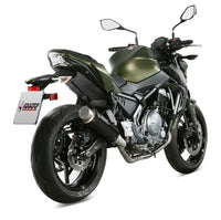 mivv exhaust gp pro full system kawasaki z650 2017