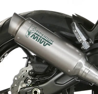 mivv exhaust gp pro full system kawasaki z650 2017