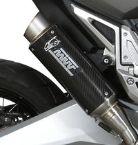 mivv exhaust gp pro slip on honda x adv 750 2017