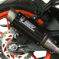 mivv exhaust gp pro slip on ktm 125 390 duke rc125 rc390 2017