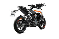 mivv exhaust gp pro slip on ktm 390 duke 2021 carbon fiber