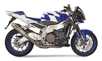 mivv exhaust gp slip on aprilia rsv1000 tuono 1000 2004 2010