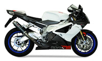 mivv exhaust gp slip on aprilia rsv1000 tuono 1000 2004 2010