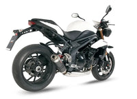 mivv exhaust gp slip on high mount triumph speed triple 2011 2015