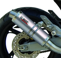 mivv exhaust gp slip on honda cbr600f 2011 2013 hornet 600 2007 2013