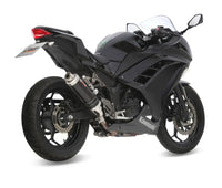 mivv exhaust gp slip on kawasaki ninja 300 2013 2016