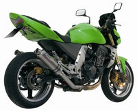 mivv exhaust gp slip on kawasaki z1000 2003 2006