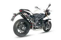 mivv exhaust gp slip on low mount triumph speed triple 2011 2015