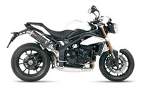 mivv exhaust gp slip on low mount triumph speed triple 2011 2015