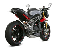mivv exhaust gp slip on low mount triumph speed triple 2016 2017