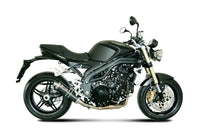 mivv exhaust gp slip on triumph speed triple 2007 2010