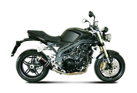 mivv exhaust gp slip on triumph speed triple 2007 2010