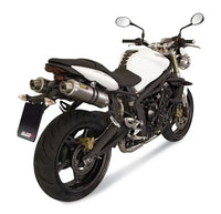mivv exhaust gp slip on triumph street triple 2007 2012