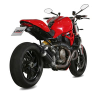 mivv exhaust mk3 slip on ducati monster 1200 2014 2016