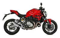 mivv exhaust mk3 slip on ducati monster 1200 2017