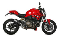 mivv exhaust mk3 slip on ducati monster 821 1200 2014 2017