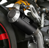 mivv exhaust mk3 slip on ducati monster 821 1200 2018
