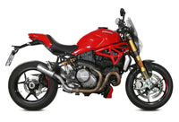 mivv exhaust mk3 slip on ducati monster 821 1200 2018