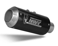 mivv exhaust mk3 slip on aprilia rsv4 tuono v4 2021 carbon fiber
