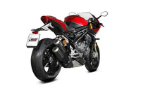 mivv exhaust mk3 slip on triumph speed triple 1200 rr rs 2021 carbon fiber