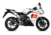 mivv exhaust oval full system honda cbr125r 2011 2016