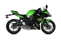 mivv exhaust oval full system kawasaki ninja 650 z650 2017