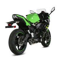 mivv exhaust oval full system kawasaki ninja 650 z650 2017