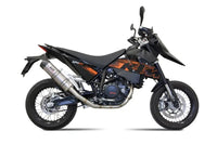 mivv exhaust oval full system ktm 690 sm 2007 2012