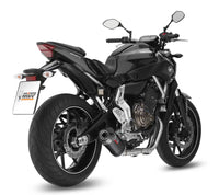 mivv exhaust oval full system yamaha fz 07 mt 07 2014