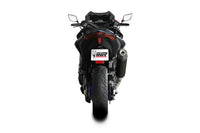 mivv exhaust oval full system yamaha t max 560 2022 black