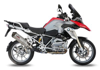 mivv exhaust oval slip on bmw r1200gs 2013 2017