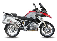 mivv exhaust oval slip on bmw r1200gs 2013 2017