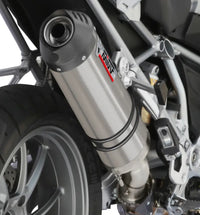 mivv exhaust oval slip on bmw r1200gs 2013 2017