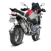 mivv exhaust oval slip on bmw r1200gs 2013 2017