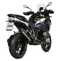 mivv exhaust oval slip on bmw r1250gs 2018