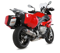 mivv exhaust oval slip on bmw s1000xr 2015