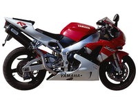 mivv exhaust oval slip on high mount yamaha yzf r1 1998 2001