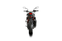 mivv exhaust oval slip on honda cb750 hornet 2023 carbon fiber
