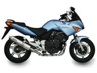 mivv exhaust oval slip on honda cbf600 2004 2010